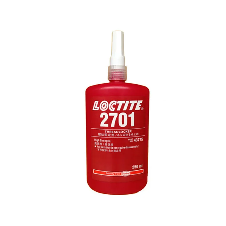loctiter 2701 glue green high-strength thread locker oil-resistant high-viscosity anaerobic glue