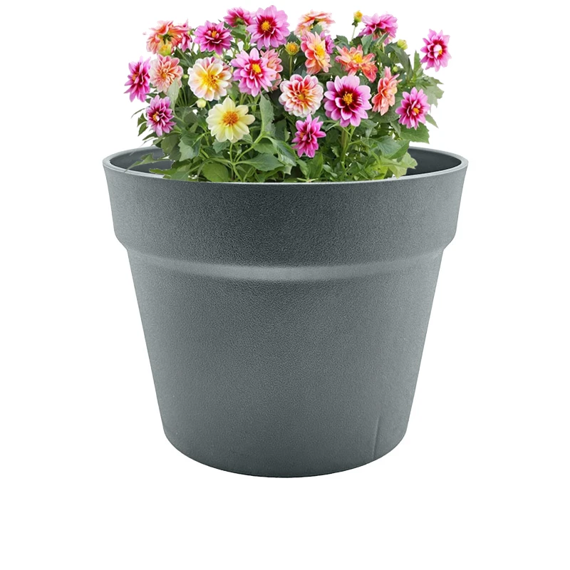 Top Quality Plastic Plant Flower Pots Vertical Farming Plastic Planters with Drainage Hole for Indoor Outdoor Garden