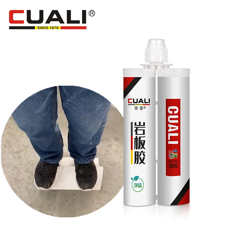 Bonding strength 1:1  400ml  AB liquid nails adhesive nails free glue for tile marble plank