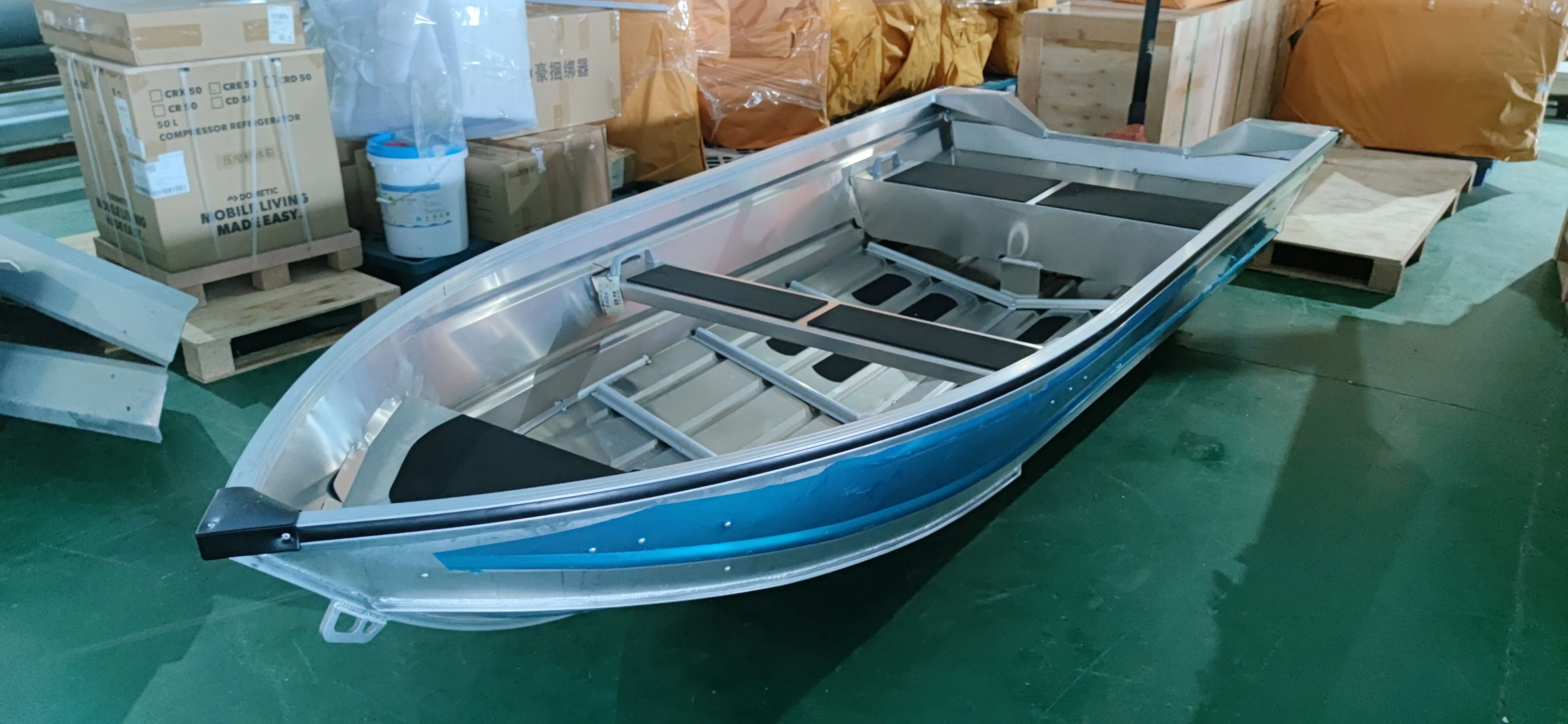 Kinocean 10ft-18ft Premium Welded Aluminum Fishing Boats for Sale