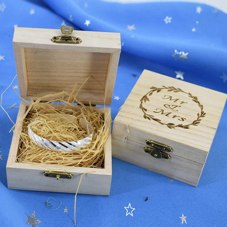 custom japanese paulownia wood ring boxes