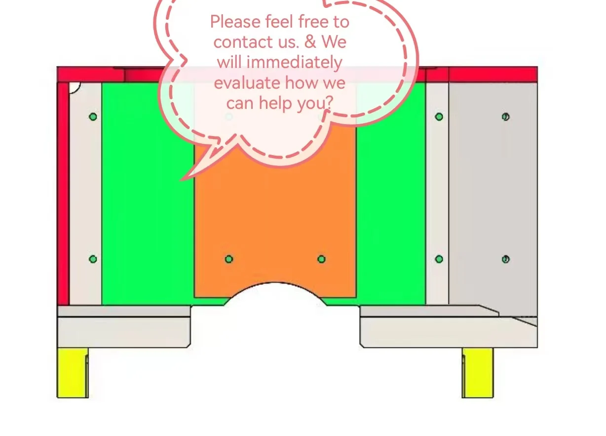 Environmental protection dust removal equipment Dusting drum Non-standard equipment manufacturing flipper guide