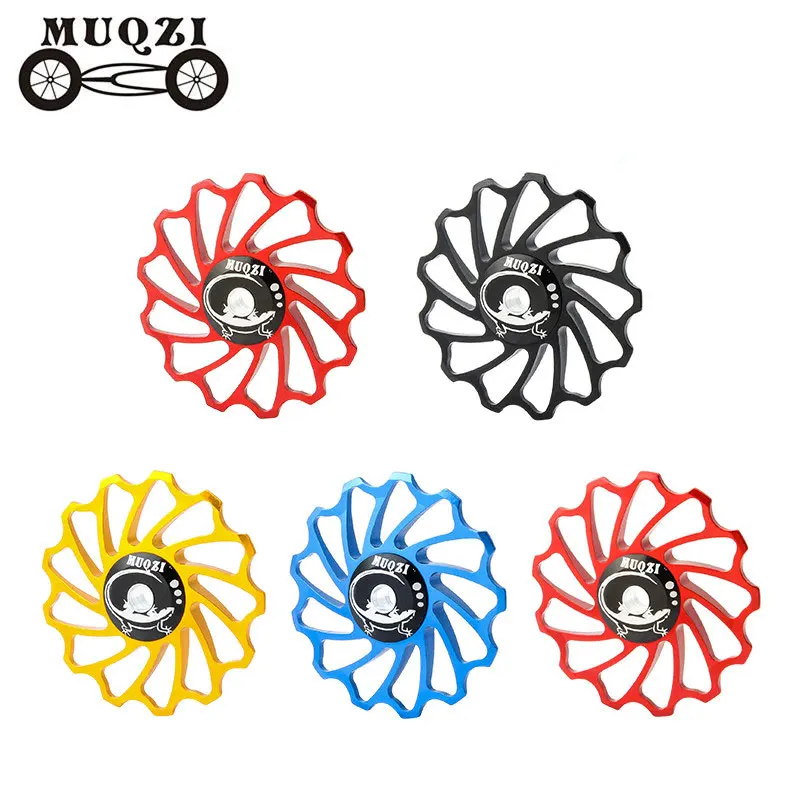 MUQZI MTB Bicycle Guide Wheel 11T 13T Derailleur Pulleys CNC Pulley Jockey Wheel