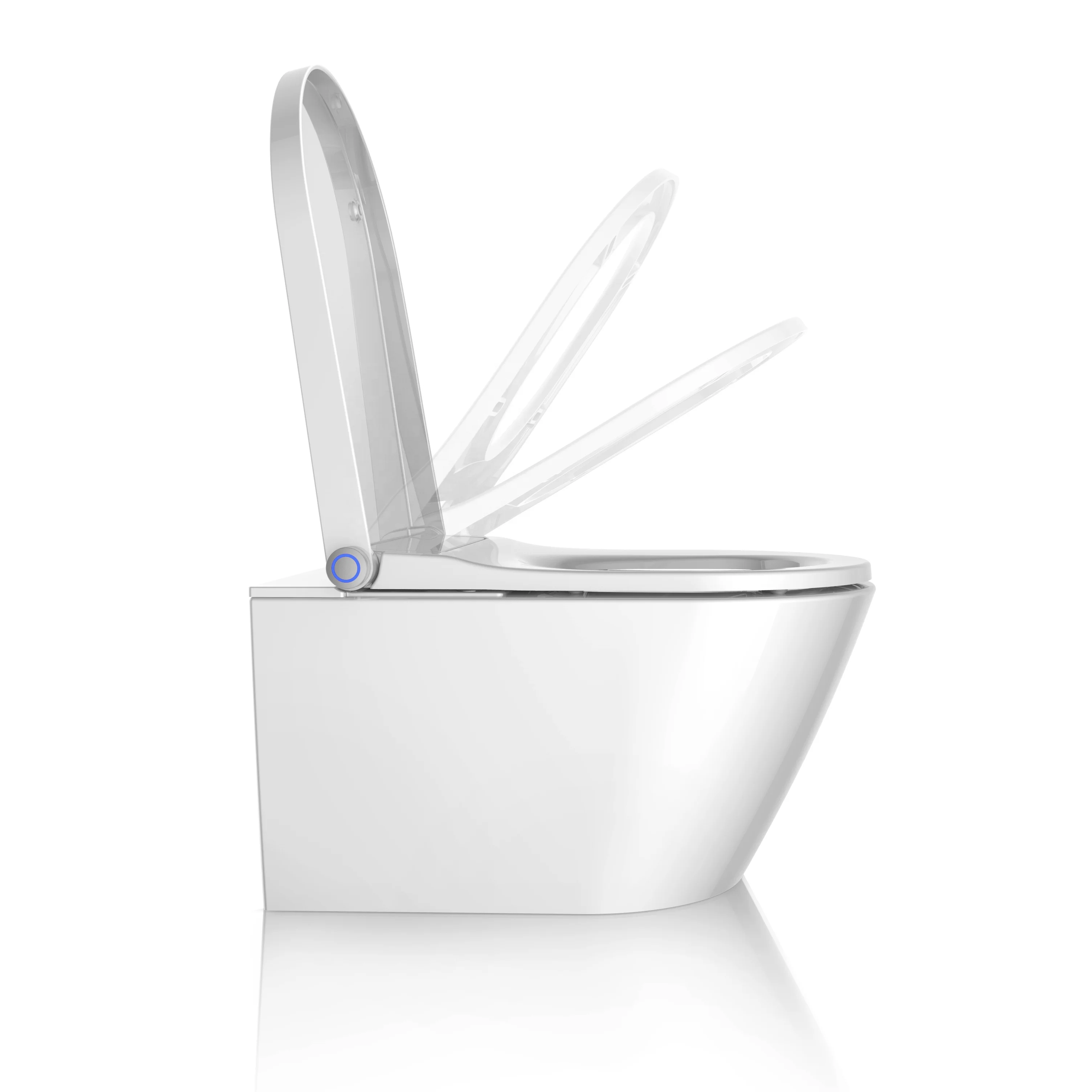 Modern Stylish Bathroom Hygienic One Piece Smart Toilets Electronic Shower Toilet