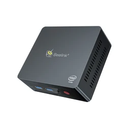 Beelink GK35 Mini PC 4K HD WIFI5 BT4.0 1000M Wins10 Intel Apollo Lake Celeron Processor J3455 8GB 256GB SSD Laptop PC
