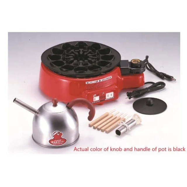 Octopus Ball Maker Non-stick Coating Plate Household Kitchen Appliance KS-2614 Takoyaki Factory Tonton