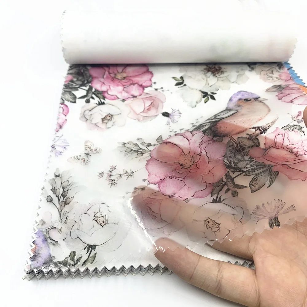 Factory Customized Printing TPU Polyurethane Film For Making Model Clothes And Handbags