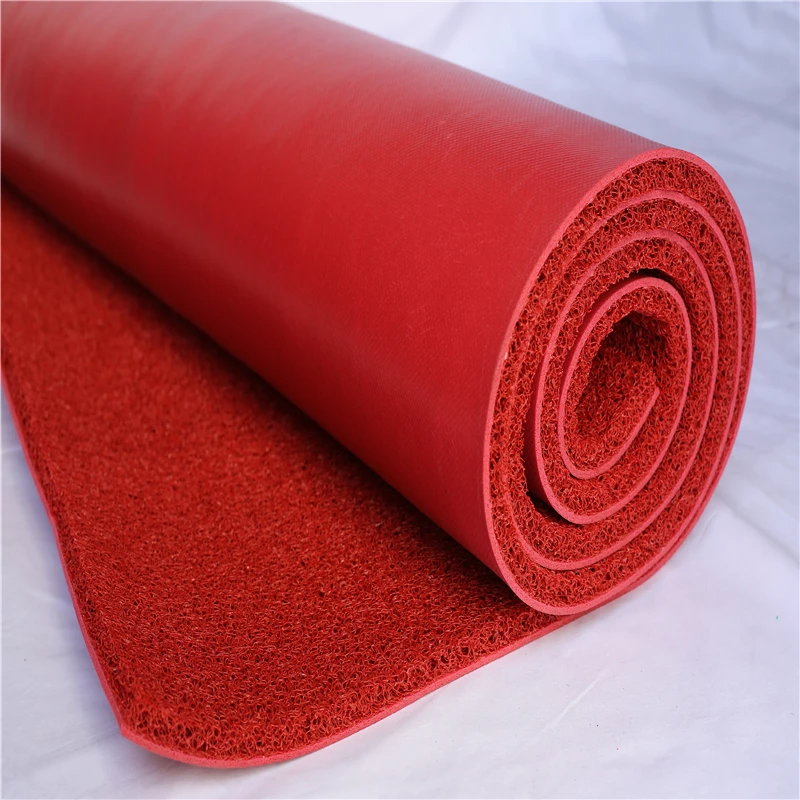 3G rubber pvc vinyl coil cushion floor mat customized rolls and doormats