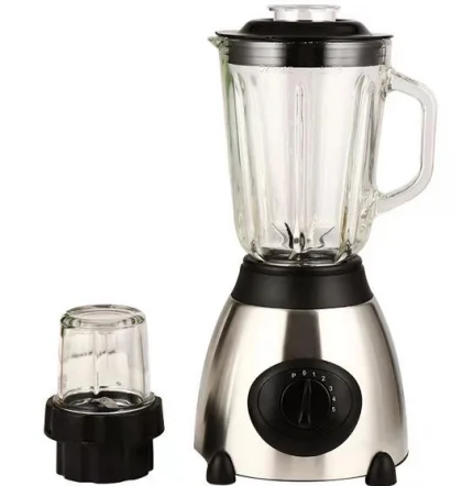 2 in 1 Blender Juicer Y66 5 Speed with Stainless Steel Jar Electric Food Mixer Blender blender