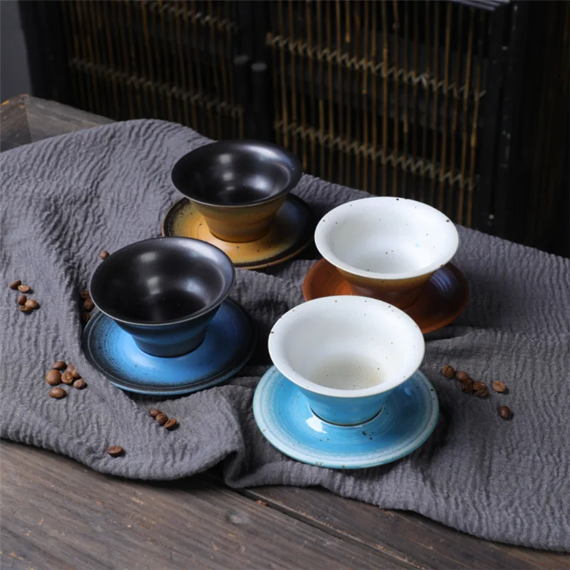 Набор кофейных чашек Nordic Ins Wind керамическая кофейная чашка ретро набор чайных и блюдца