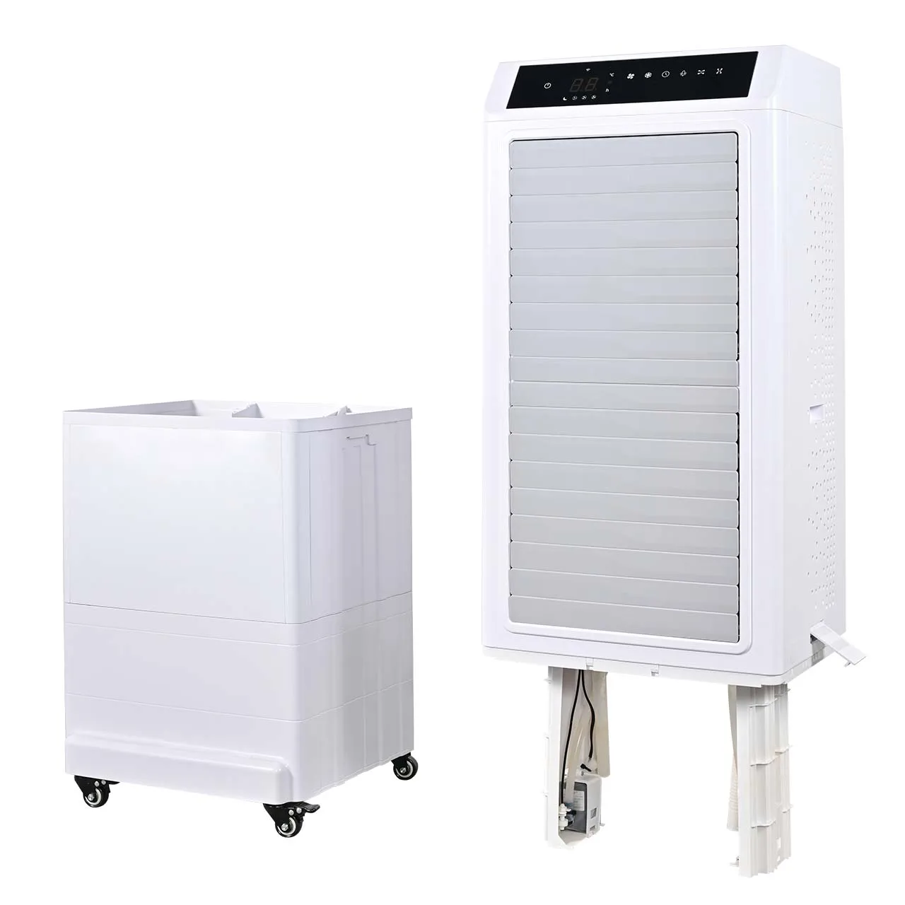 Household Commercial Portable With Wifi Control With Detachable Water Tank With Auto Swing Evaporative Air Cooler