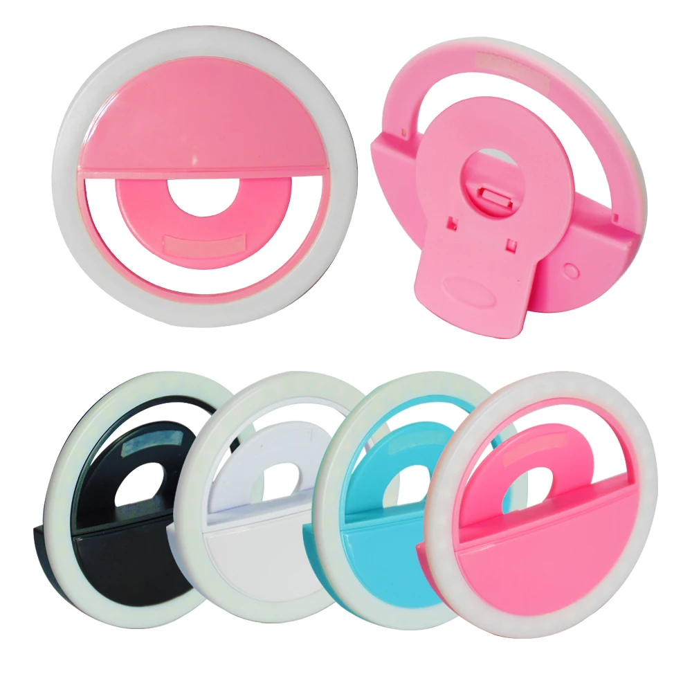 Neon-Glo Factory Wholesale 26 Fill-In New Arrival Phone Computer Light Up Rechargeable Selfie Ring Light
