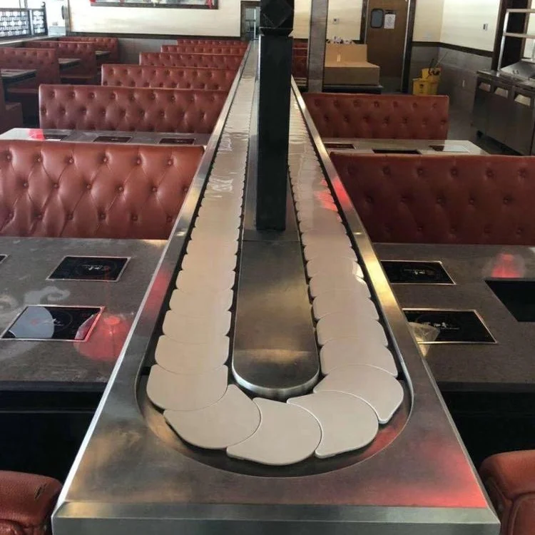 Конвейер для суши с системой охлаждения и отопления