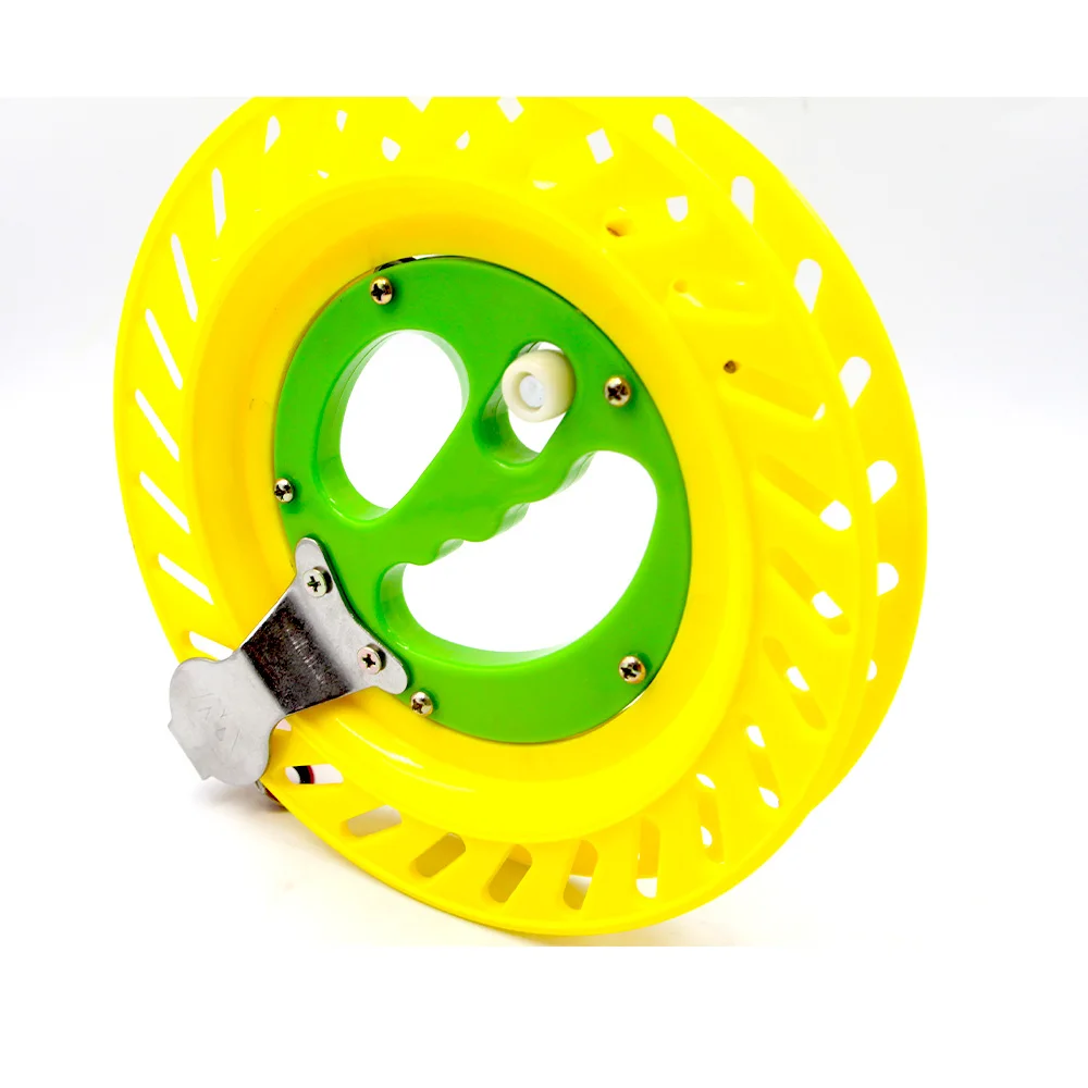 Fishing Kite Line Spool, Plastic Wheel Reel Grip Winder Holder Tool Accessory 20 cm