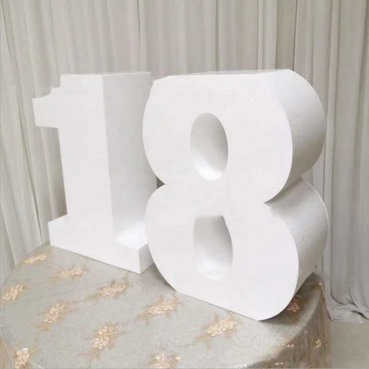 
Wedding Love Baby Number Table Supplier Wedding Backdrop Letter Table With Glass Supplies 