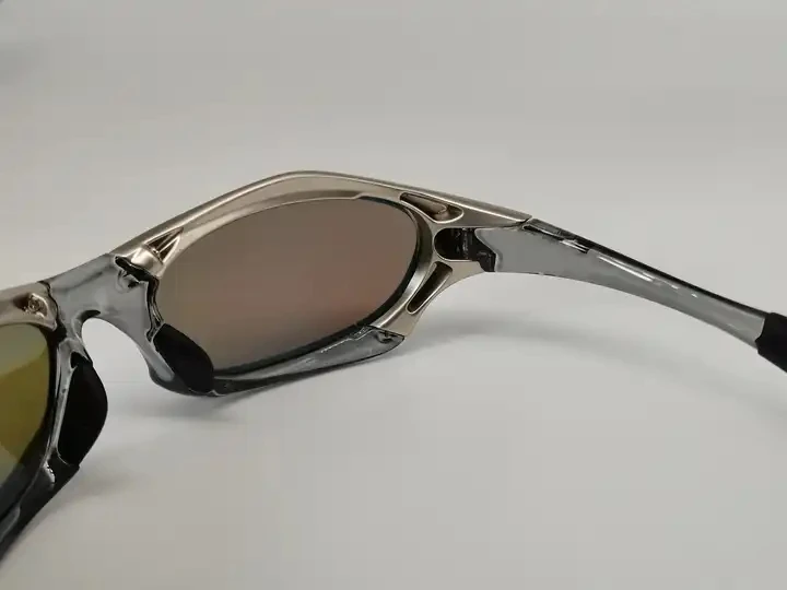 Y2K Metal alloy frame With PC Splicing Sport Sunglasses Punk Future Technology Style Cycling Glasses