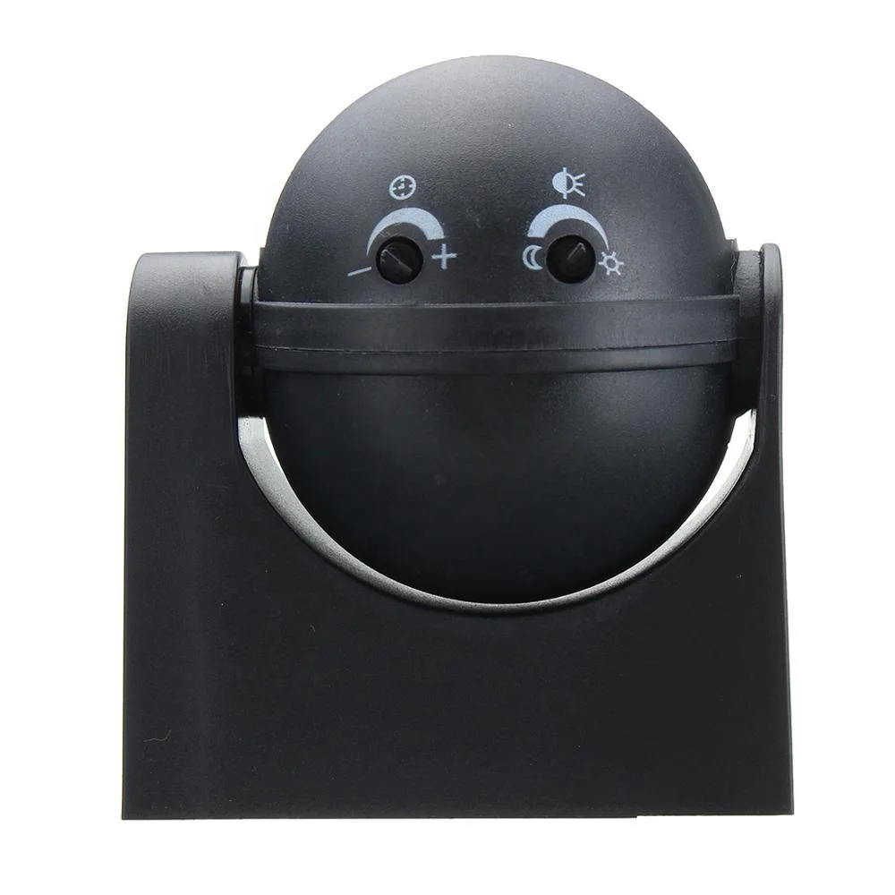 AC110V-240V открытый человеческого тела инфракрасный детектор движения сенсор переключатель черный датчик