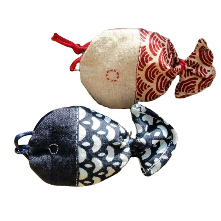 Hand made scented sachet air freshener fabric linen sachet bags for Christmas gifts