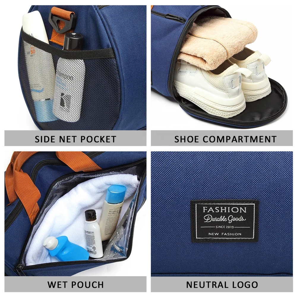 Tuguan small private label training bag mini sport gym bag pink women pink bags duffle