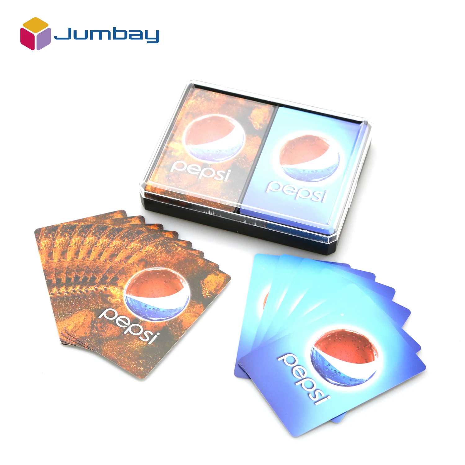 Двойные пластиковые игральные карты pepsi по индивидуальному заказу высокое качество дешевые итальянские