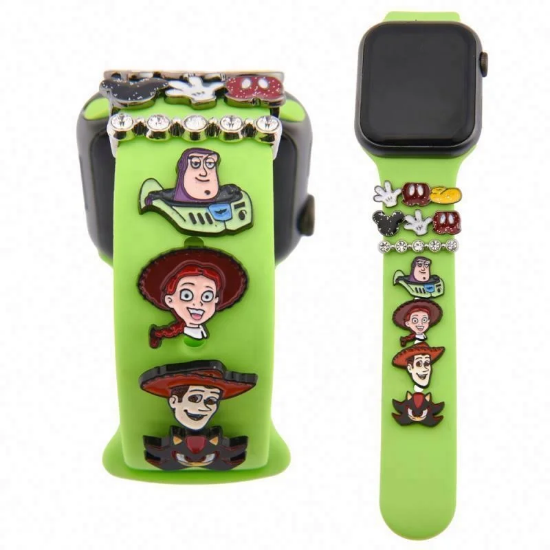 2025 Decorative Ring for Watch Band Strap Creative Nails Watchband Accessories Bracelet
