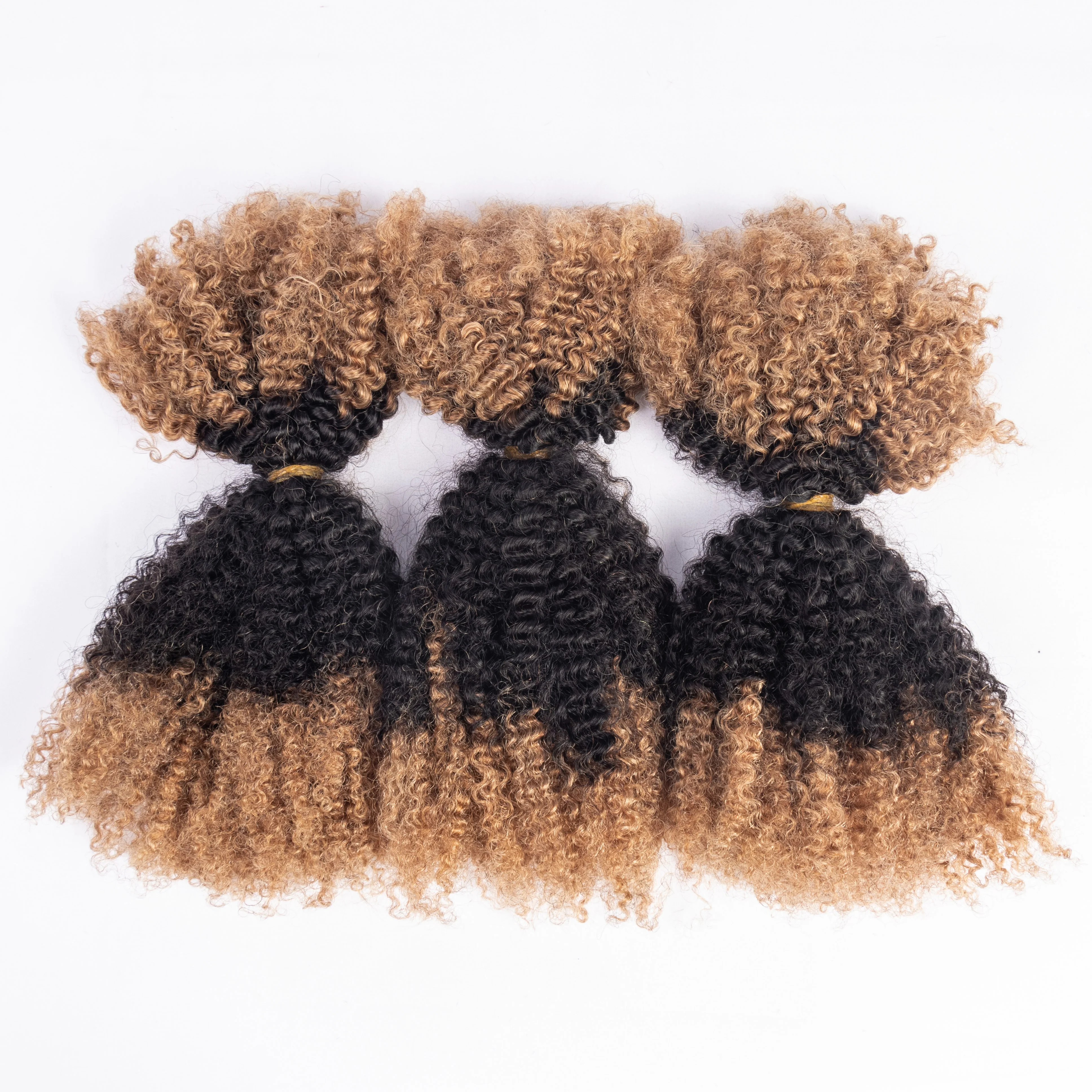 Fast Shipping Natural Crochet Braids 100% Human Hair Afro Kinky Hair Bulk For Dreadlock