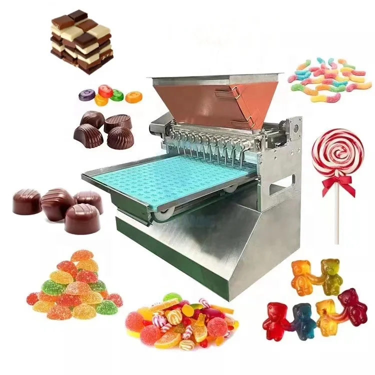 Настольный Топ 20 кг 150 в час маленькая машина для изготовления мягких желейных шариков форма жевательной конфеты леденцов