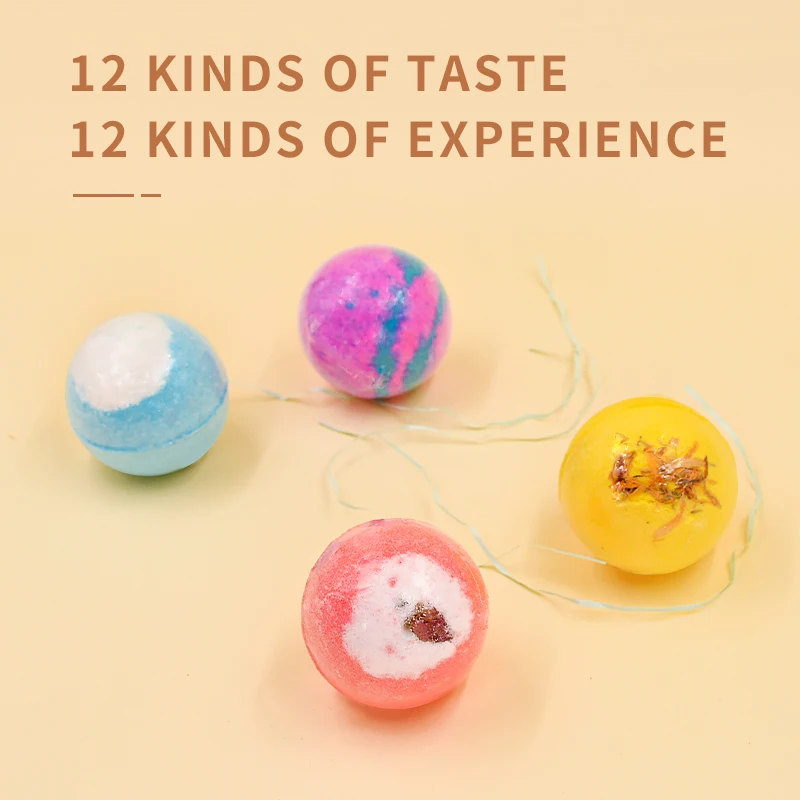  Private label 60g*9pcs box rainbow lavender bath bombs jewelry dinosaur set colorful new for shower