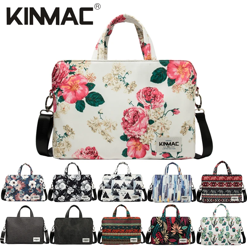 Kinmac 360 Degree Protective Water Resistant Laptop Shoulder Messenger HandBag with All-Directional High Rebound Cushion 14 inch