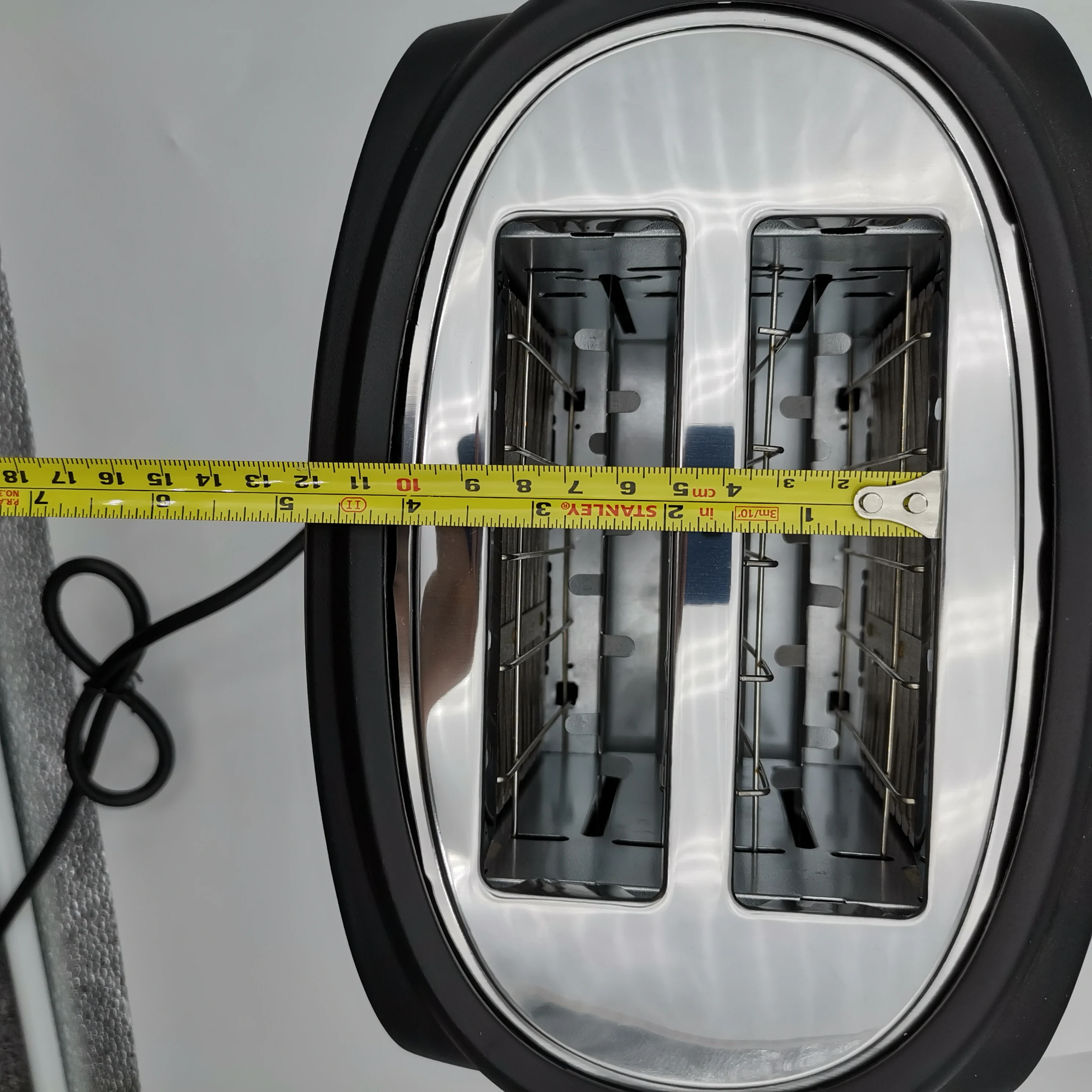 Custom Household Commercial Kitchen Removeable Crumb Tray  2 Slice Automatic Electric Toast Bread Sandwich Toaster