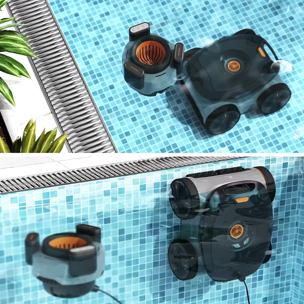 2024 Rechargeable Cordless Robotic Cleaner Or Cable 15M/30M/40M App With Wifi And Remote Control