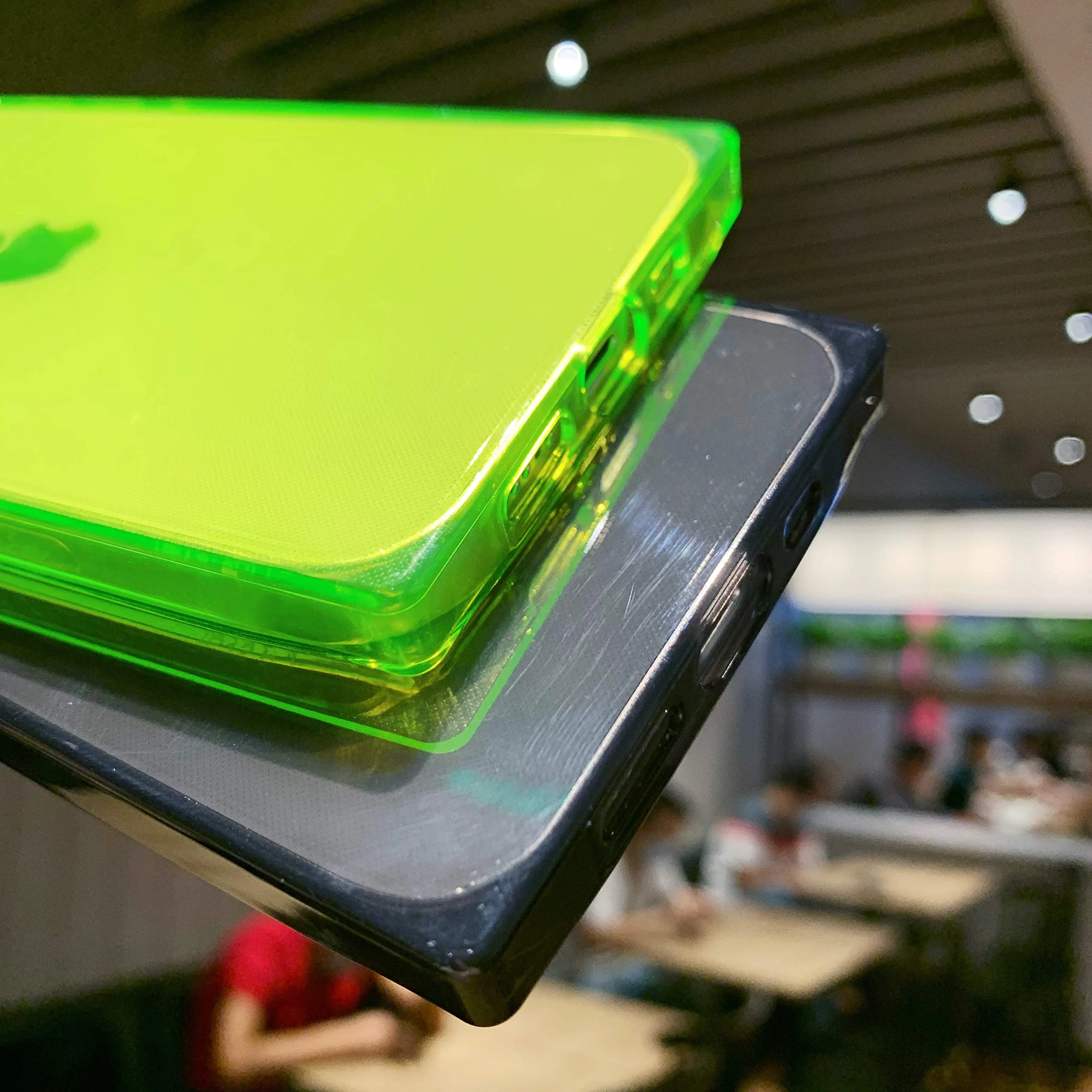 transparent bright colorful thin phone case for iPhone 6 6s 7 8  6 plus 7 plus 8 plus