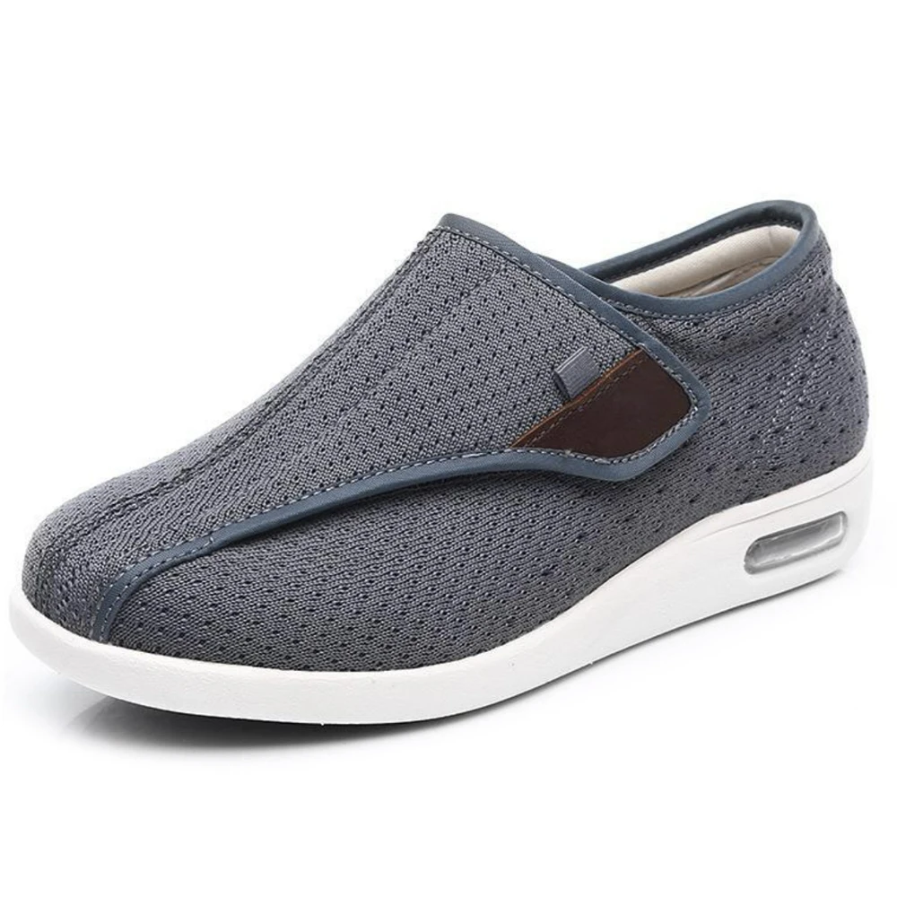 Diabetes shoes for men Elderly with swollen and wide feet shoes Wholesale of comfortable mother shoes manufacturer