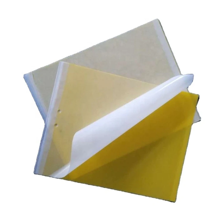 25*40CM Disposable Flying Insects Glue Traps PP Blue Yellow Sticky Card Board Pests Killer Trap double sided glues