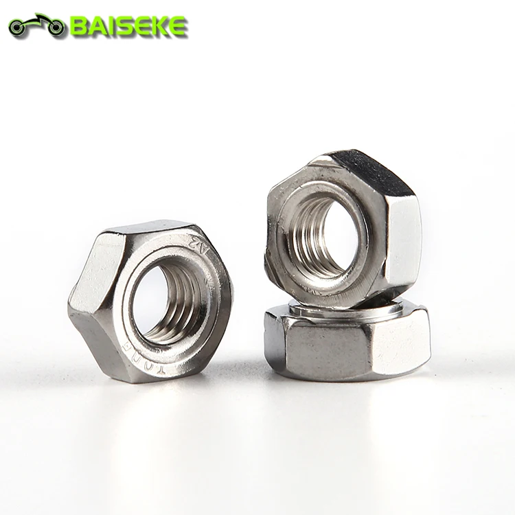 DIN929 белые оцинкованные шестигранные сварочные гайки от baiseke