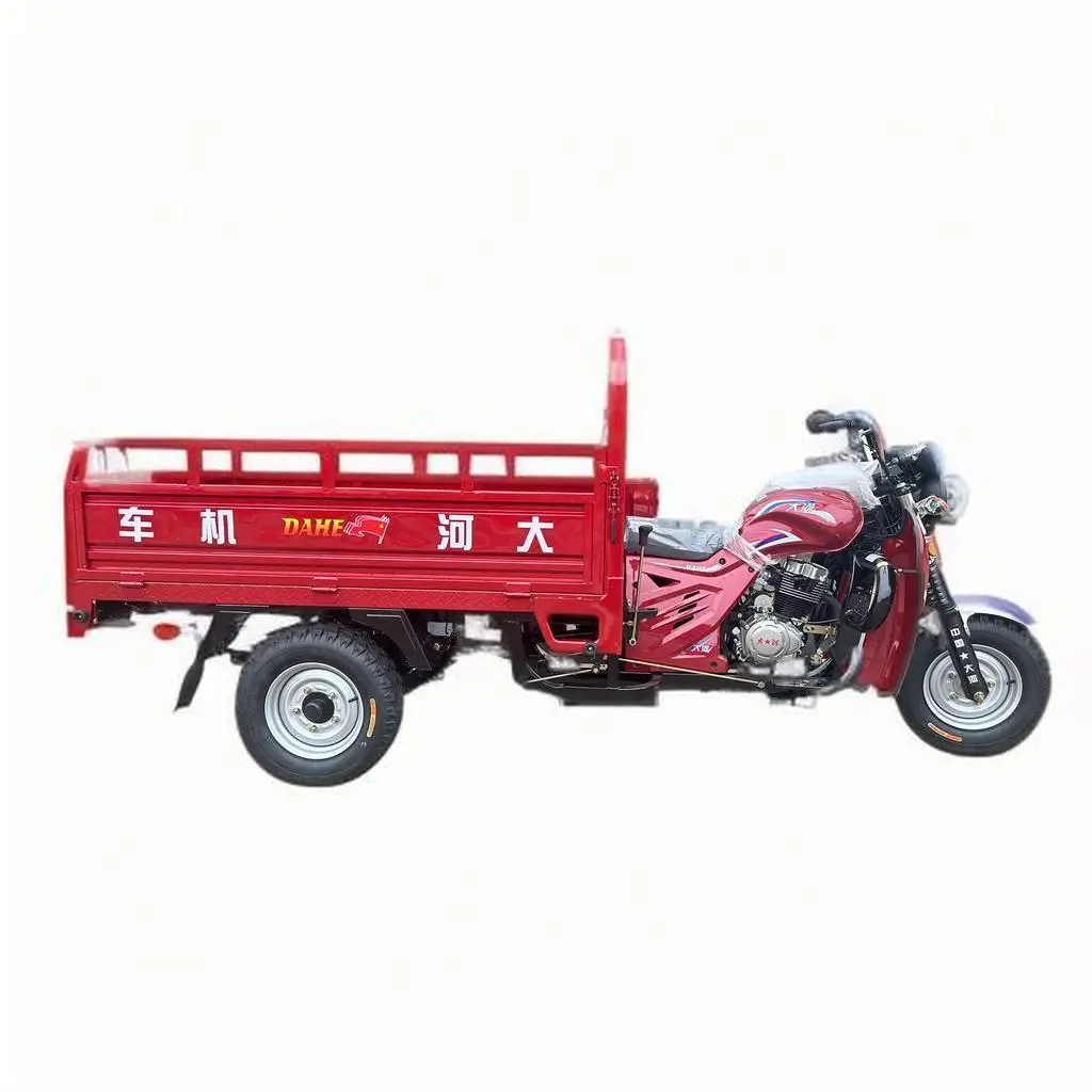 New Style 150cc Tricycle Passenger And Cargo Tricycle Motorcycle Fuel Gasoline 3 Wheels Motorcycle Gasoline Cargo Tricycle