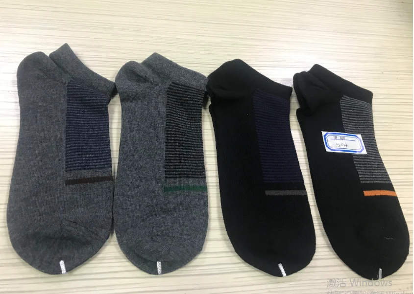 
Summer Cotton Short Socks Fashion Breathable Man Stripe Boat Socks Comfortable Casual Socks 