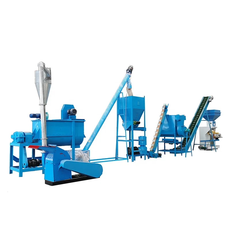 Henan Eternalwin complete animal feed pellet production line plant to found feed making factory