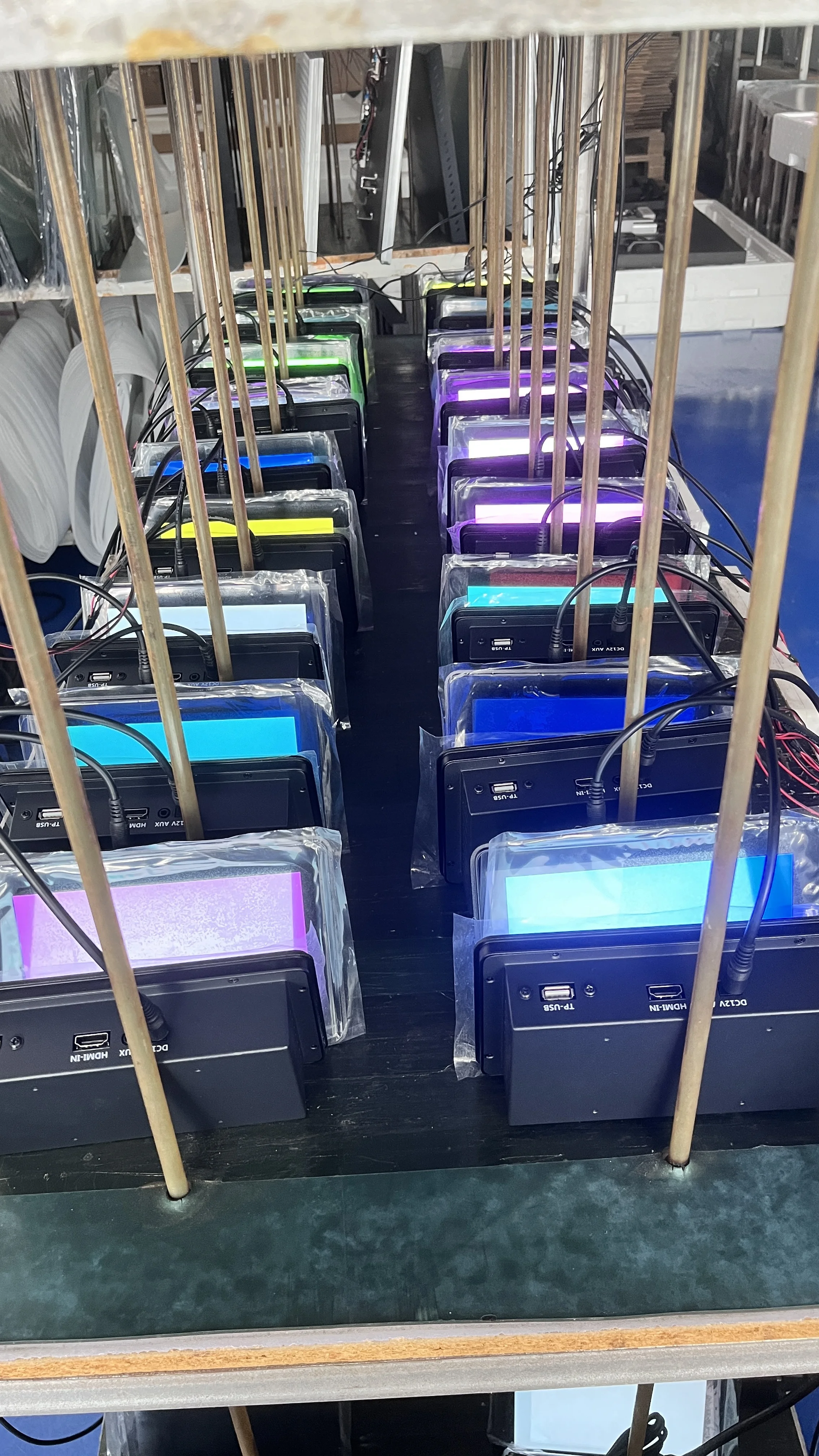 Thick Style Embedded High-brightness LCD Display 7 inch 1024x768 TFT IPS Screen 1000Nits HDMI-I Input VGA Board LCD Monitor