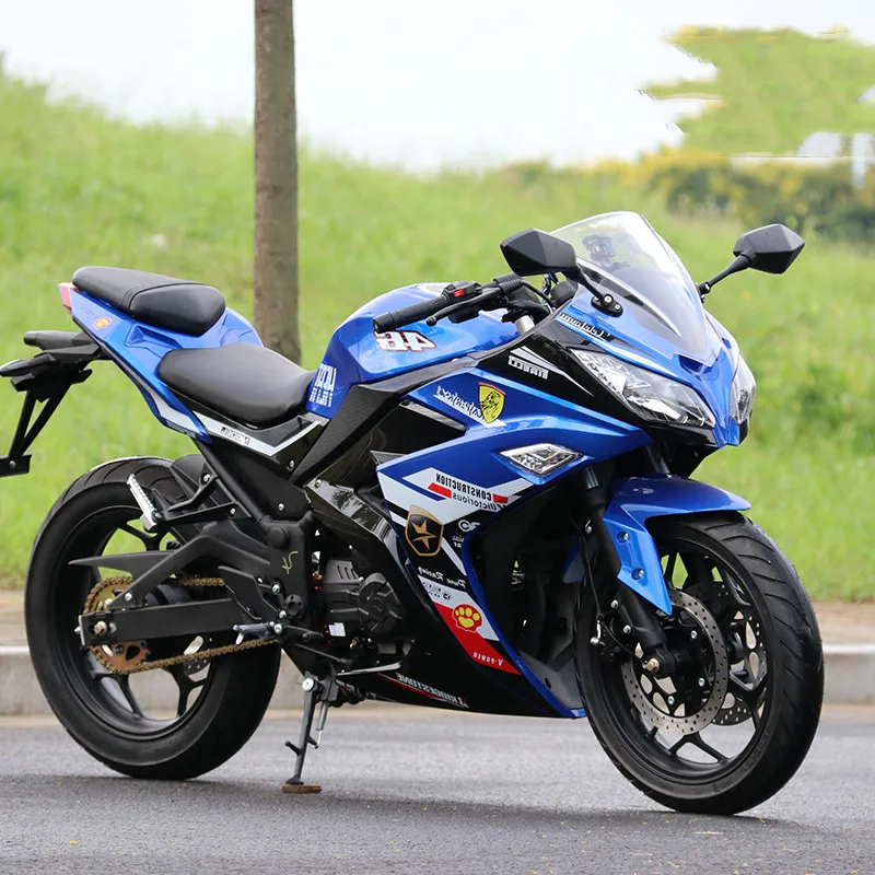 Popular Chinese Automatic Adult  motorcycle double-cylinder 400cc fast racing motorcycle sportbikes