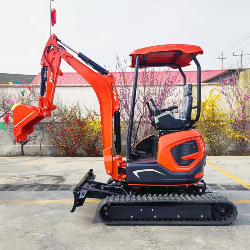 Hot selling Chinese mini small digger 1ton 1.5ton 2ton 2.5ton CE/EPA/EURO 5 wholesale compact mini excavators with swing boom