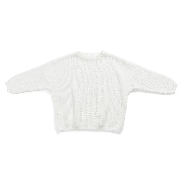 
Warm Crewneck Blouse Pullover Children Long Sleeve Top Kids Knit Sweater 