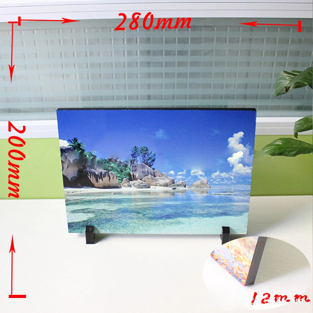  A3399 пользовательский 6/8/10 'печать без рамок rahmen Сублимация MDF blank DIY photo