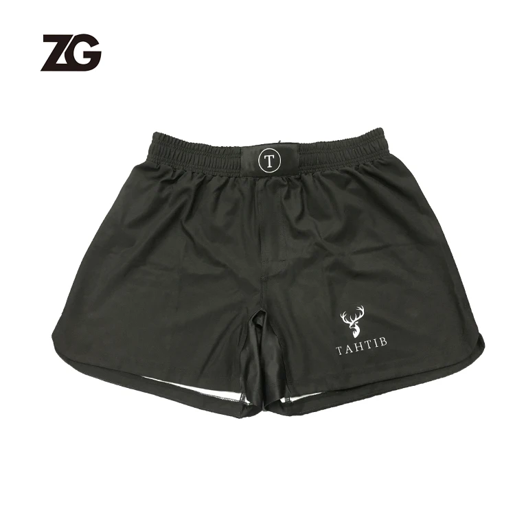 Martial Arts Wear Custom Quick Drying Men Bjj Rash Guard Grappling/Boxing Fight Shorts