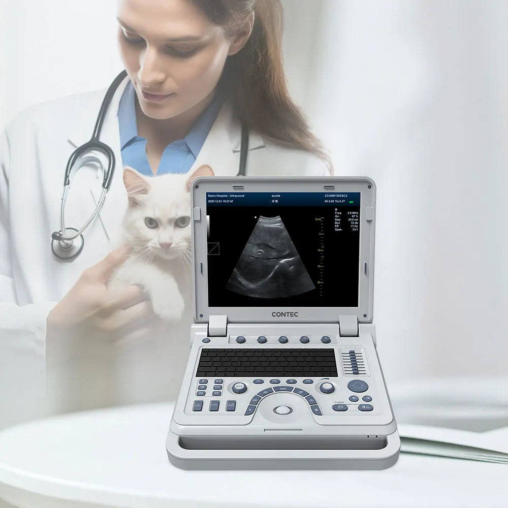 CONTEC CMS1700A VET Sonography veterinary Echocardiography Vascular Ultrasound color doppler