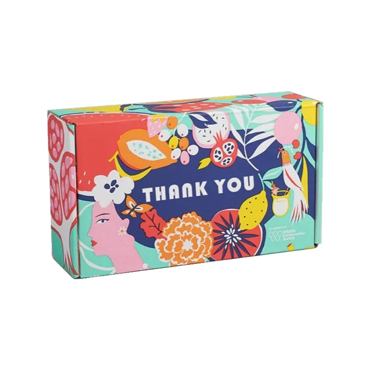 High end China factory custom made logo printing sturdy corrugated paper box mailor box shipping box