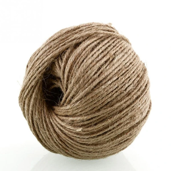 3 strands Jute Twine Burlap String Twine Wraps Decoration Ornament Hemp Rope