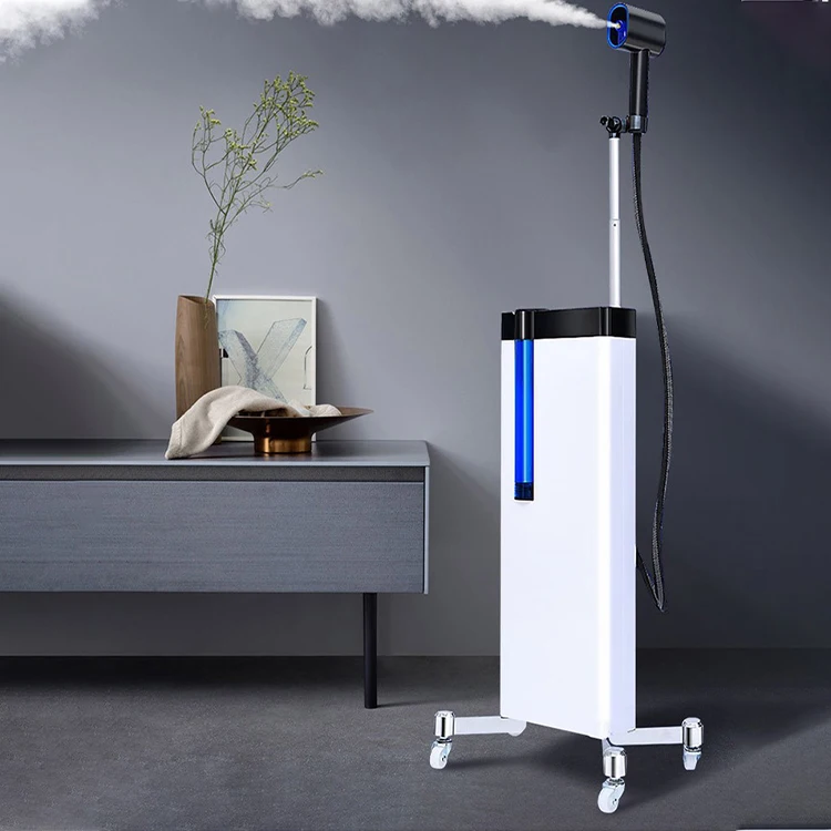 Blue Light Salon Hair Steamer Hair Nano Spray Gun Nano Spray Machine Steamer Hair Salon Sprayer Spa Steamer