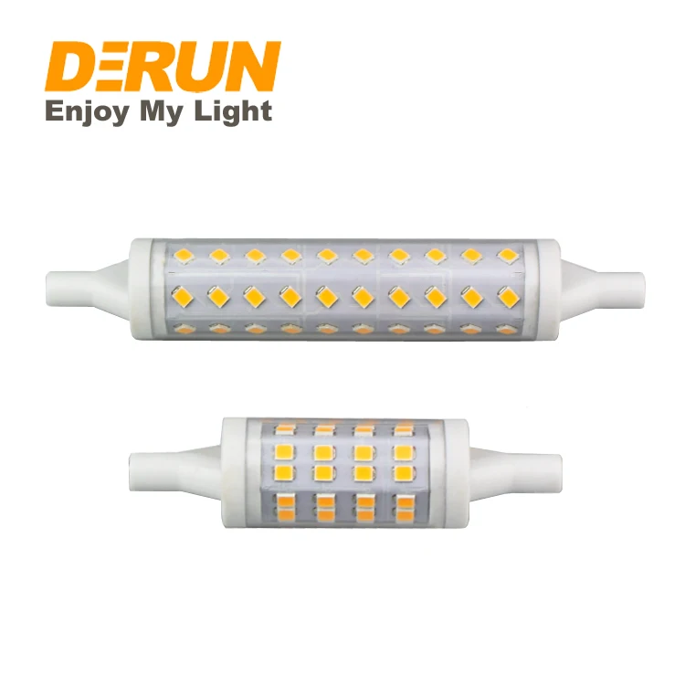 Hot sale 120V 230V New ERP double R7S base LED bulb 5W 7W 8W 9W 10W 15W J78 J118 Dimmable and energy saving LED lamp , LED-R7S