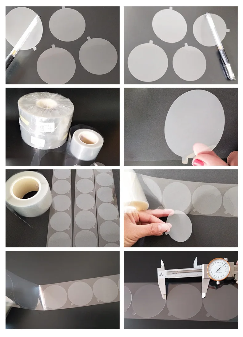 Transparent PVC Low-Stick Protective Film Dust-proof Anti-Scratch Plastic Shell Hardware Lens Surface Soft Electrostatic PE Film